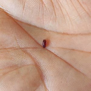 Rhodolite Garnet Cabochon 4*2mm Rectangular Cushion