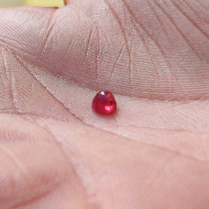 Pink Sapphire Cabochon - Natural Unheated Untreated.