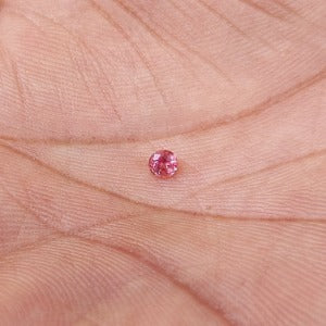 Natural Pink Sapphire Faceted (Unheated)